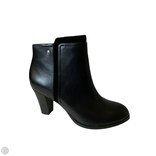Boots Ankle Heels By Gianni Bini In Black, Size: 7