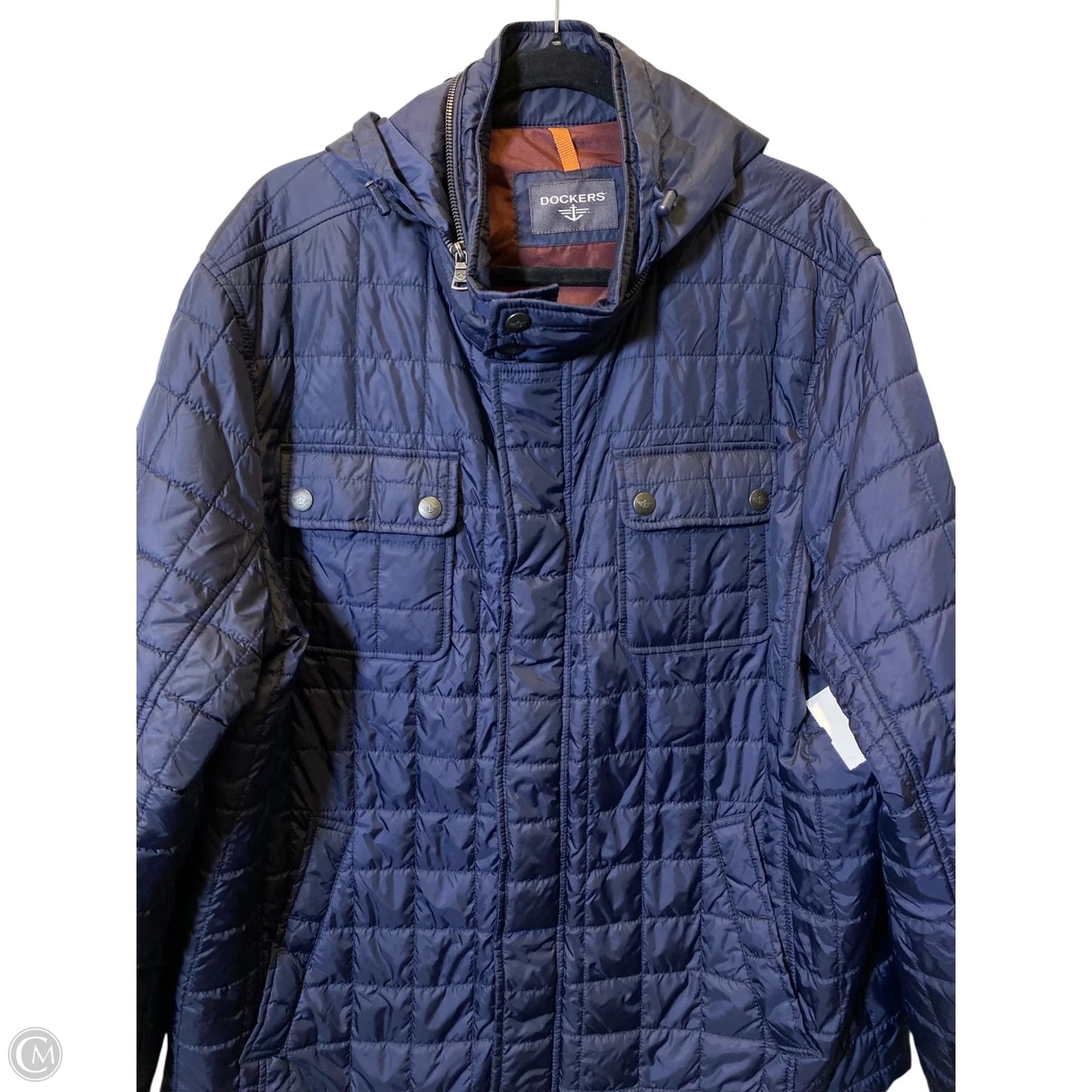 Jacket Other By Dockers In Navy, Size: Xl