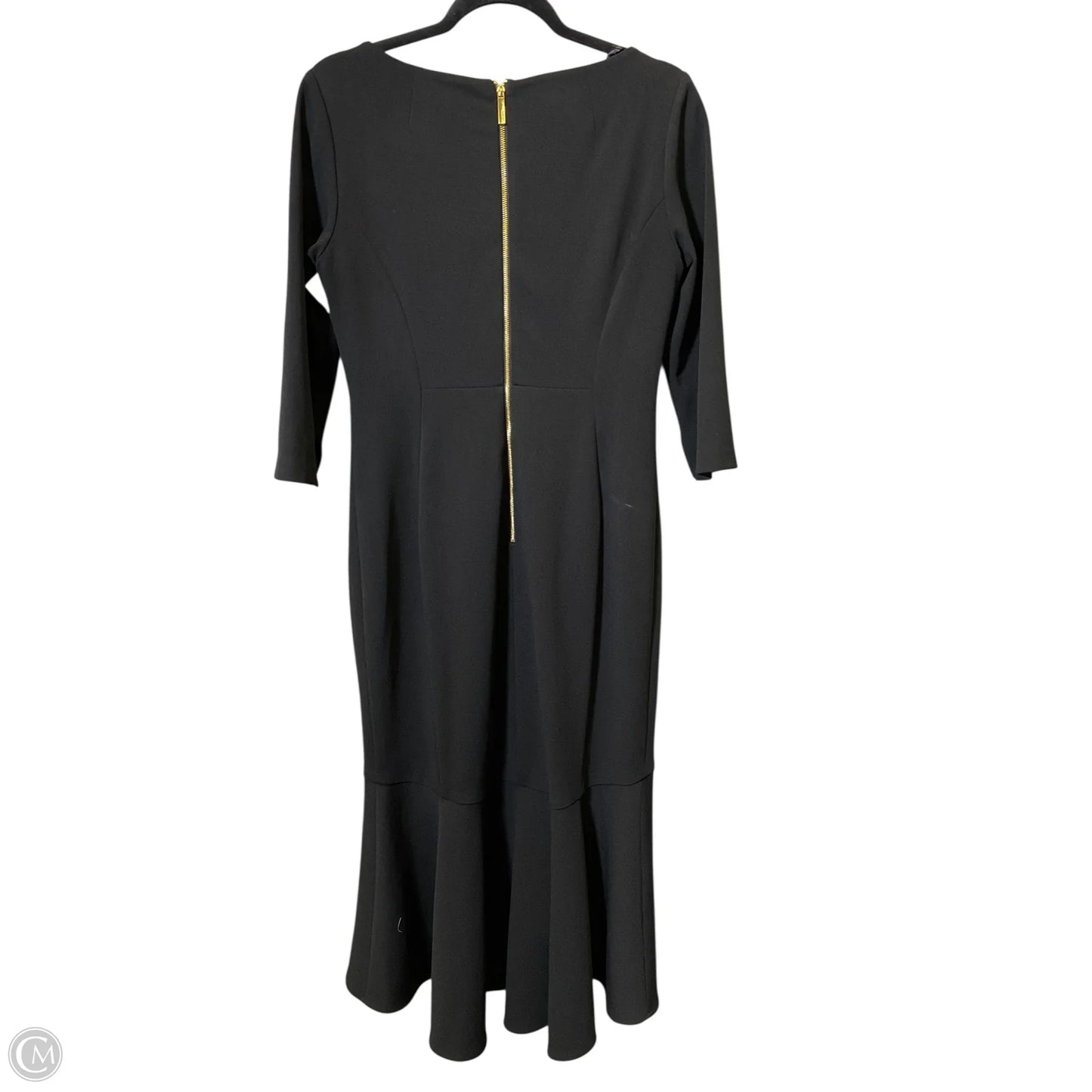 Dress Casual Maxi By Calvin Klein In Black, Size: 8