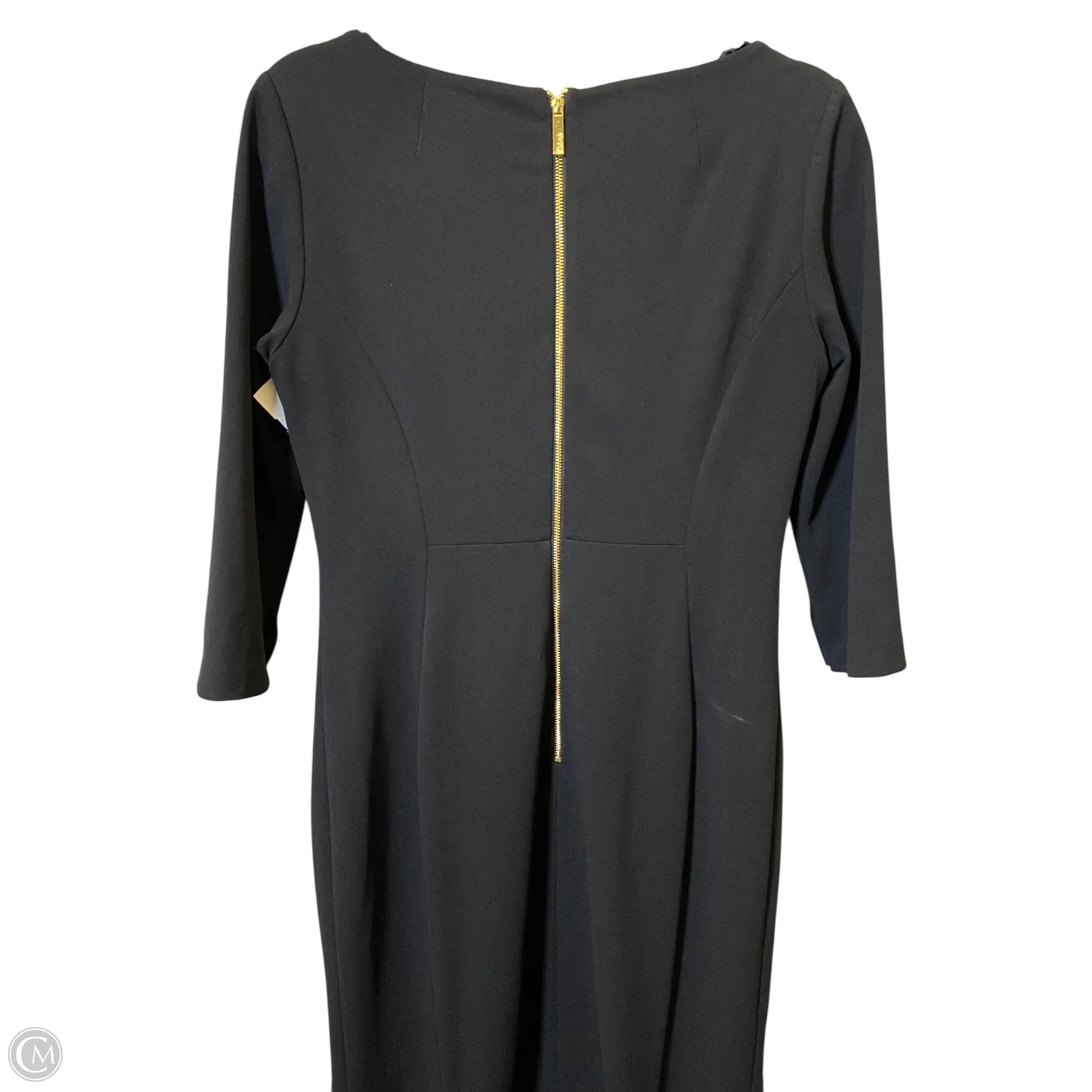 Dress Casual Maxi By Calvin Klein In Black, Size: 8