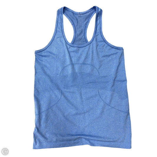 Athletic Tank Top By Lululemon In Blue, Size: 10