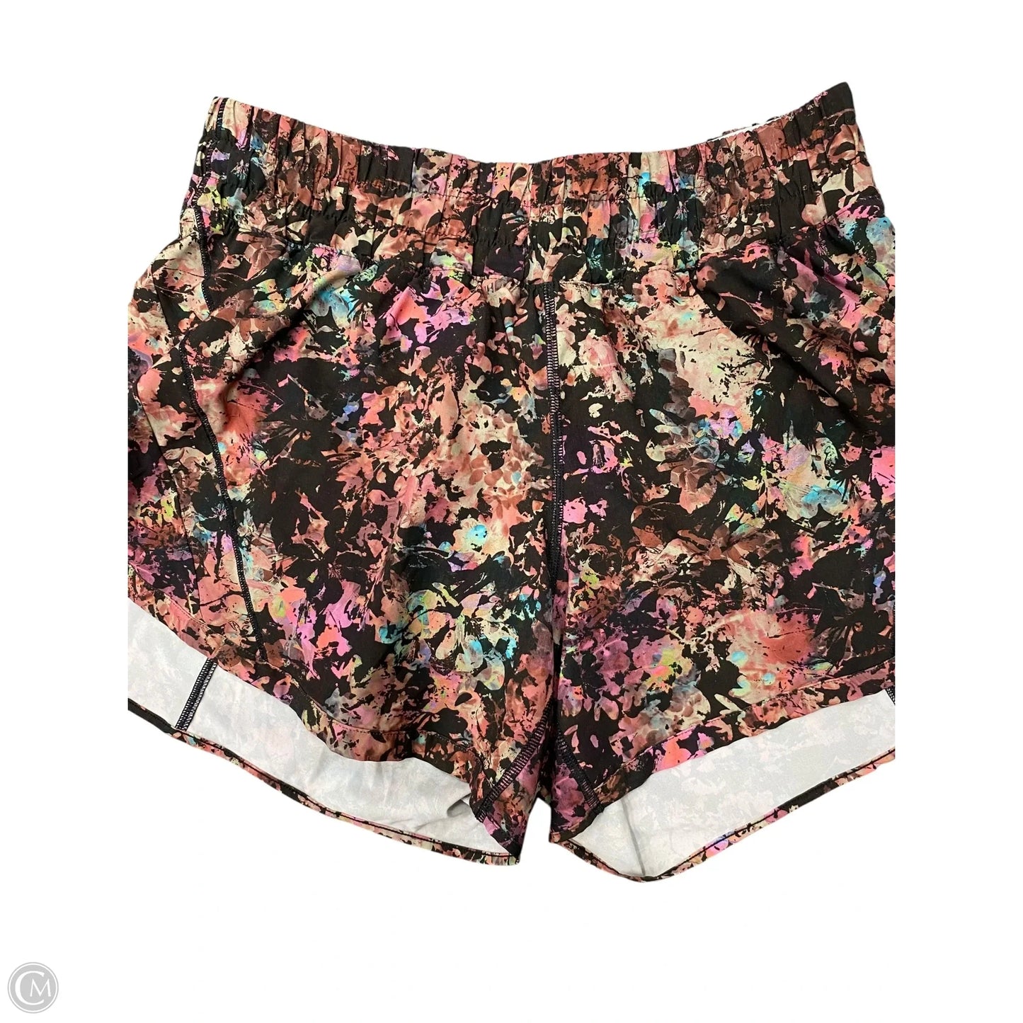 Athletic Shorts By Lululemon In Multi-colored, Size: 10