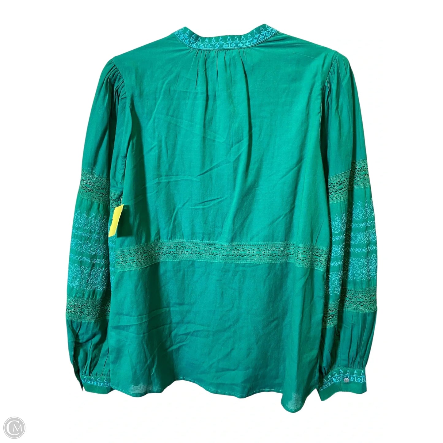 Top Long Sleeve By Sundance In Green, Size: S