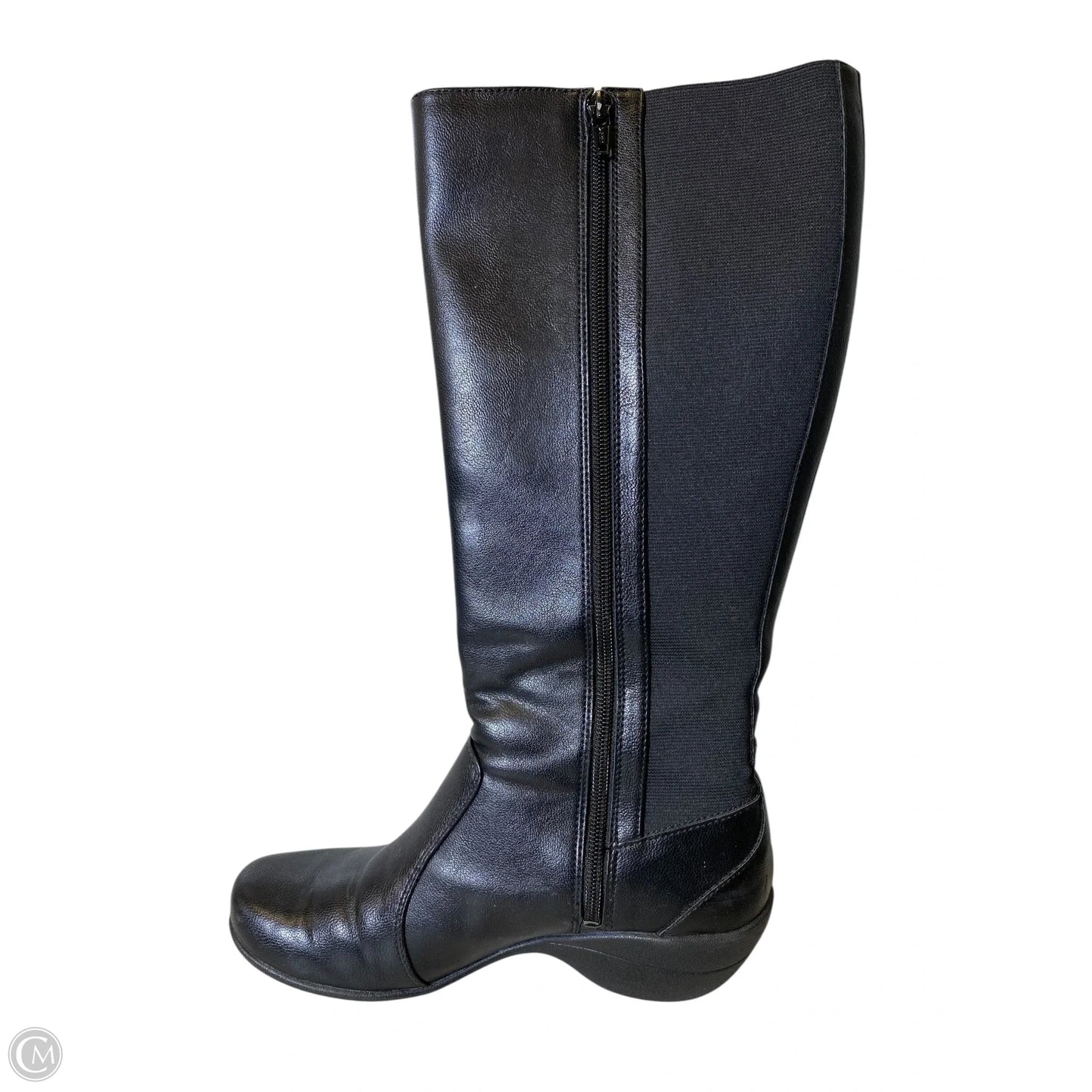 Boots Knee Flats By Hush Puppies In Black, Size: 8