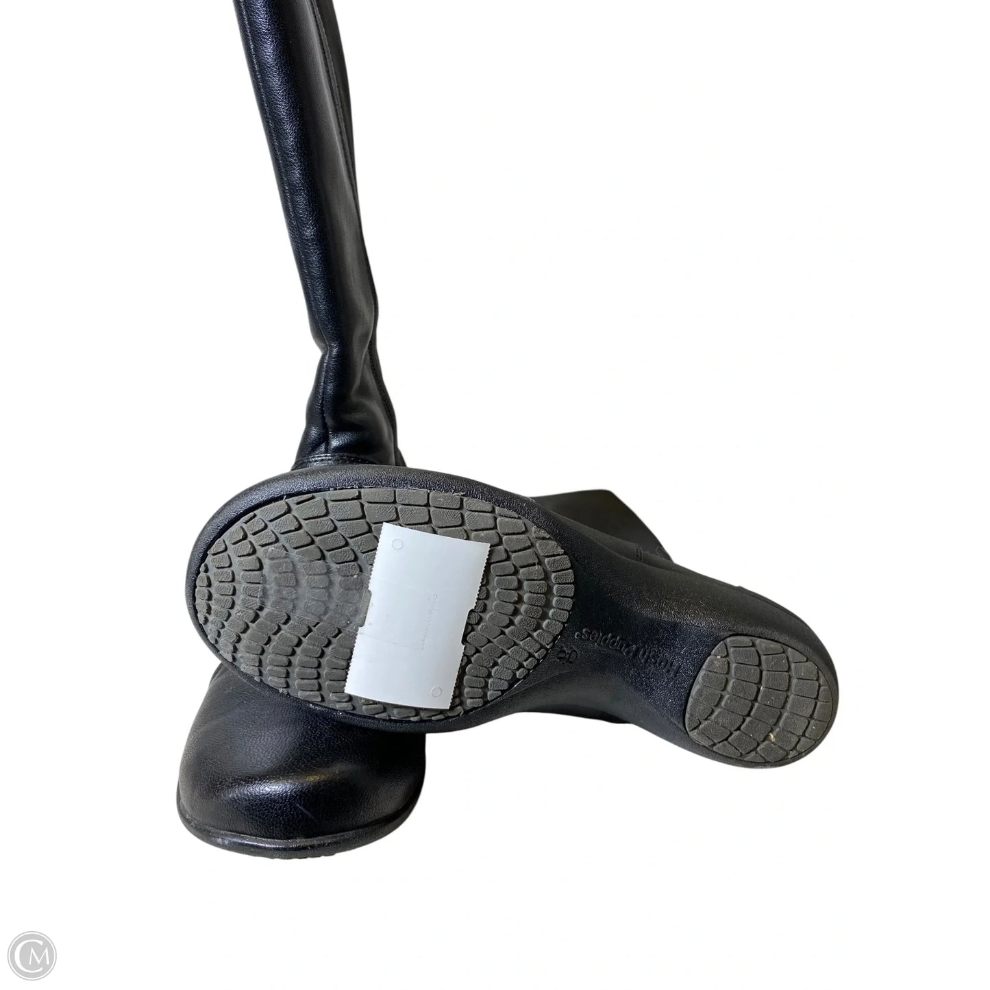 Boots Knee Flats By Hush Puppies In Black, Size: 8