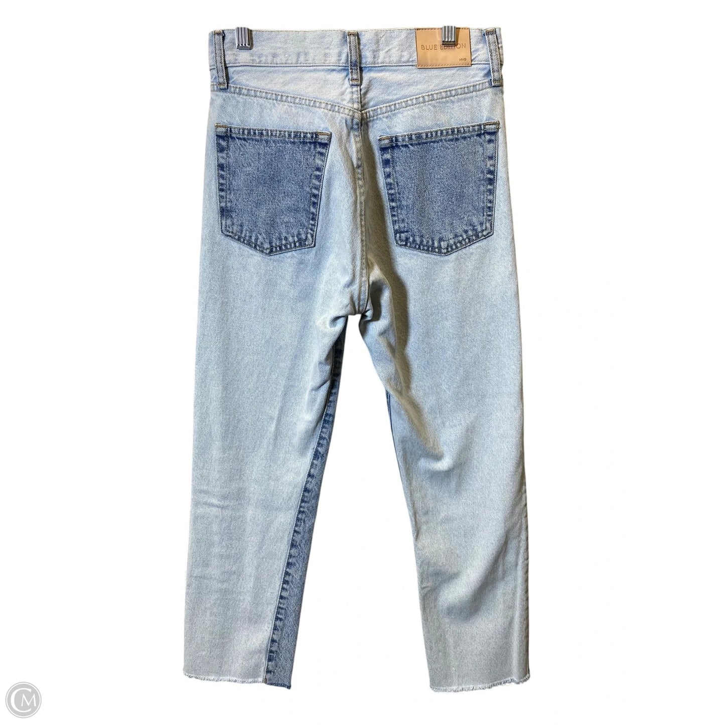 Jeans Straight By Mng In Blue Denim, Size: 2