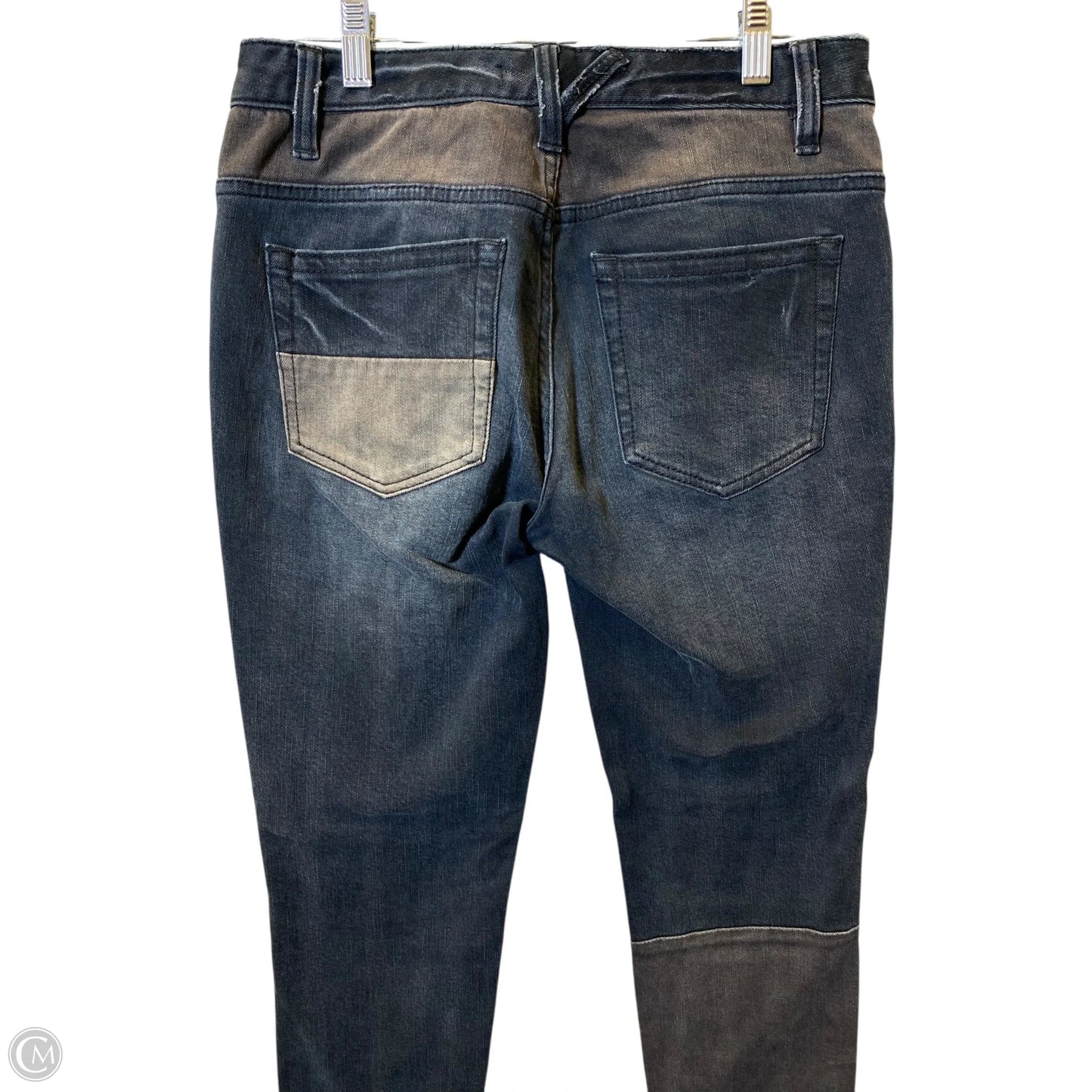 Jeans Skinny By Free People In Black & Brown, Size: 4