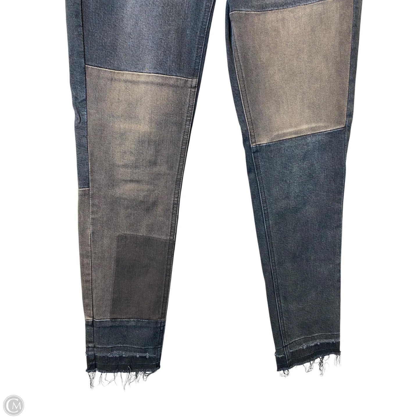 Jeans Skinny By Free People In Black & Brown, Size: 4