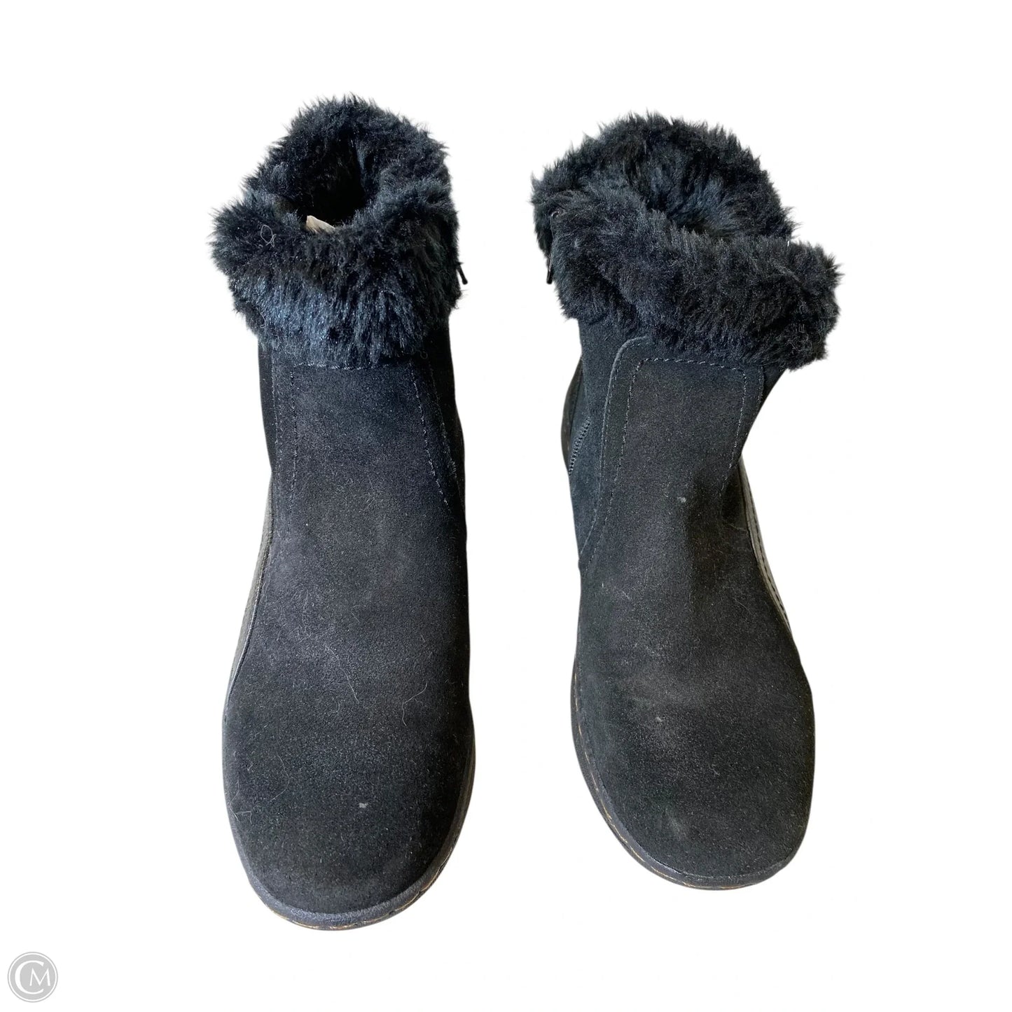 Boots Ankle Flats By Bare Traps In Black, Size: 8