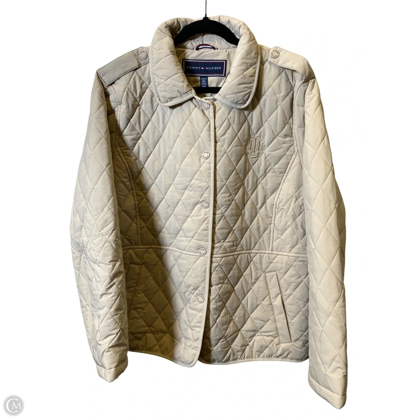 Jacket Other By Tommy Hilfiger In Beige, Size: Xxl