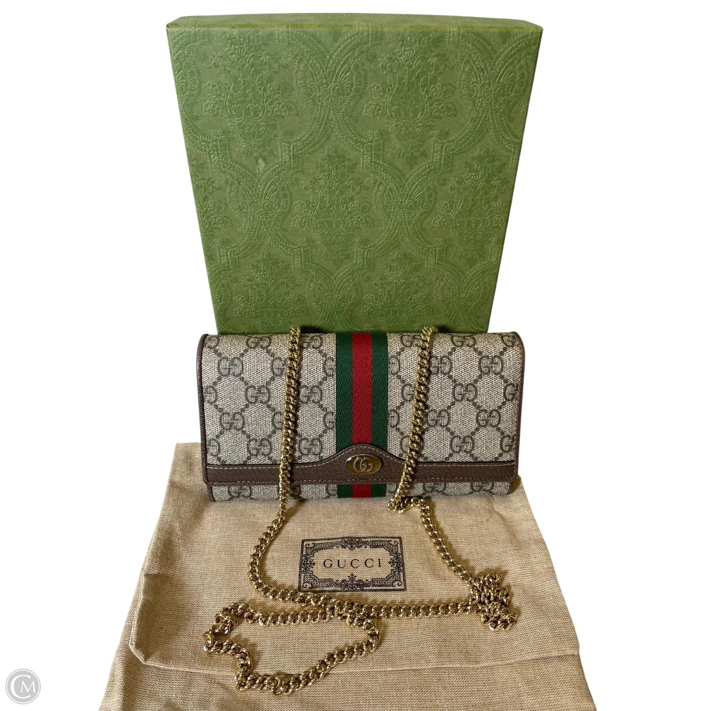 Crossbody Luxury Designer By Gucci, Size: Small