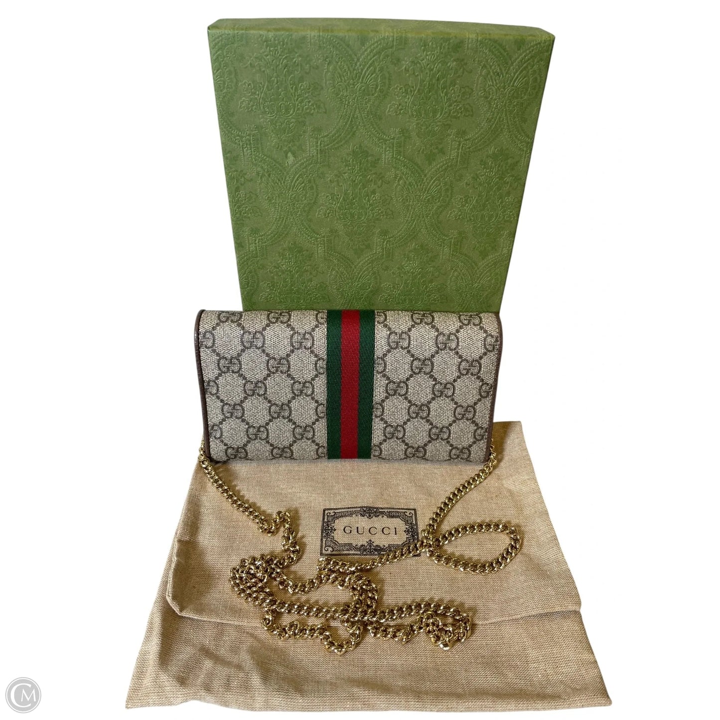 Crossbody Luxury Designer By Gucci, Size: Small