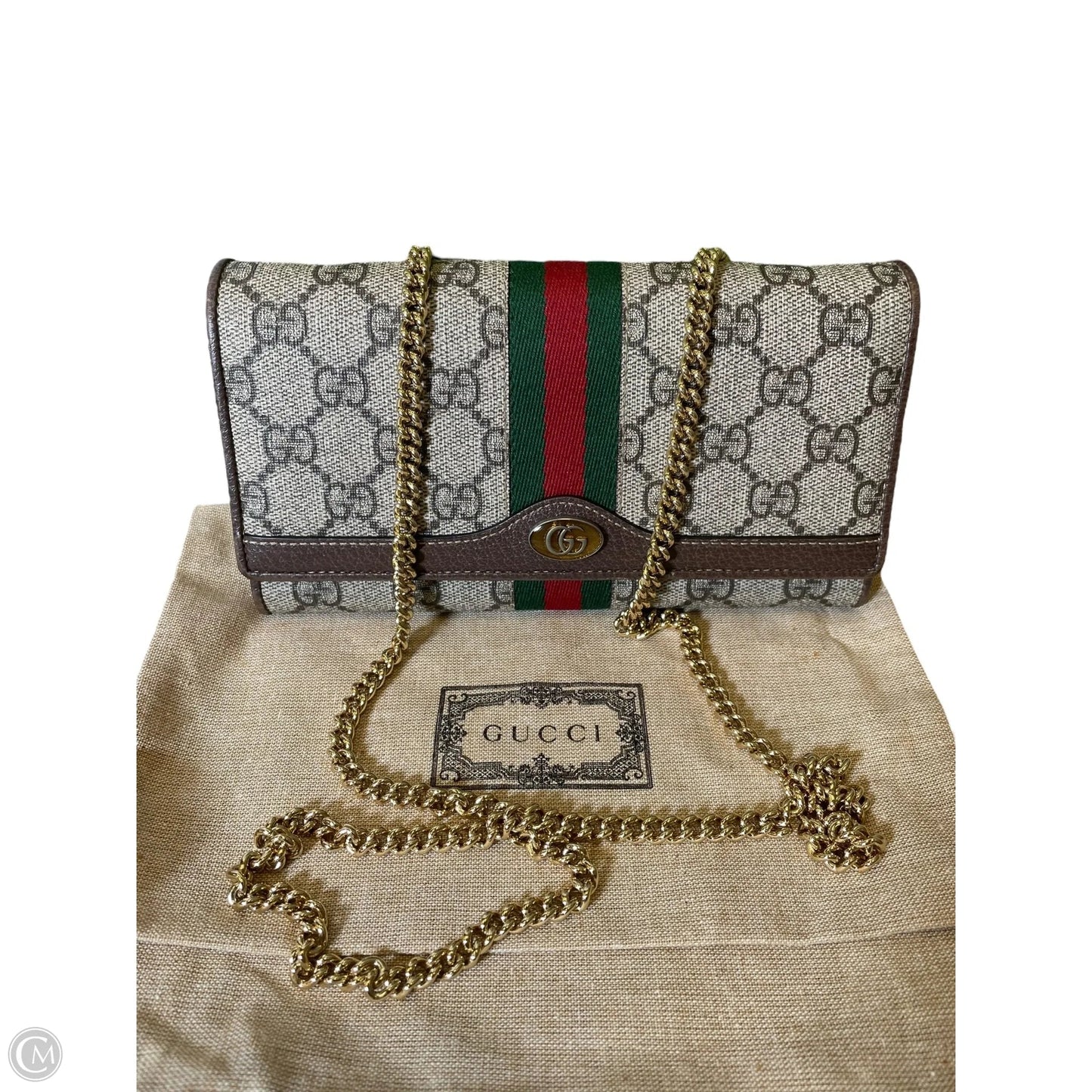 Crossbody Luxury Designer By Gucci, Size: Small