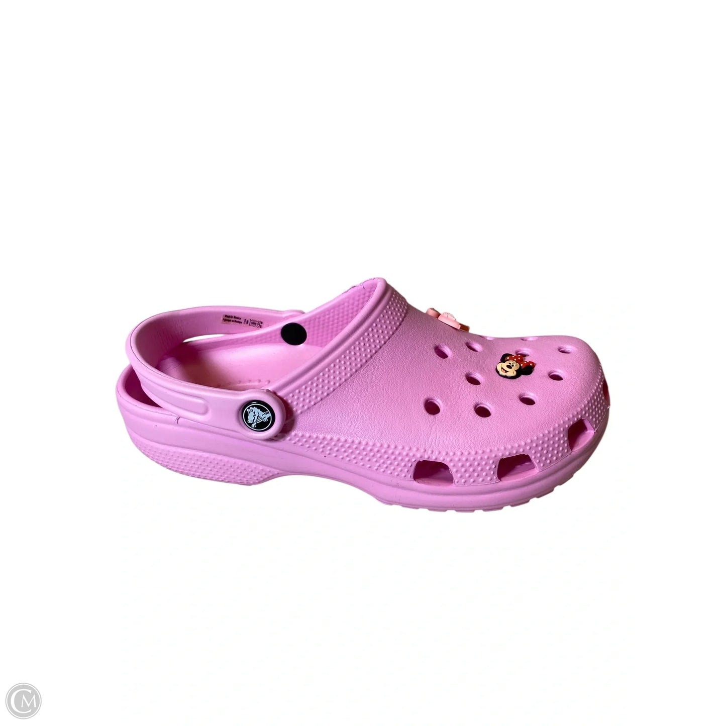 Sandals Flats By Crocs In Pink, Size: 10