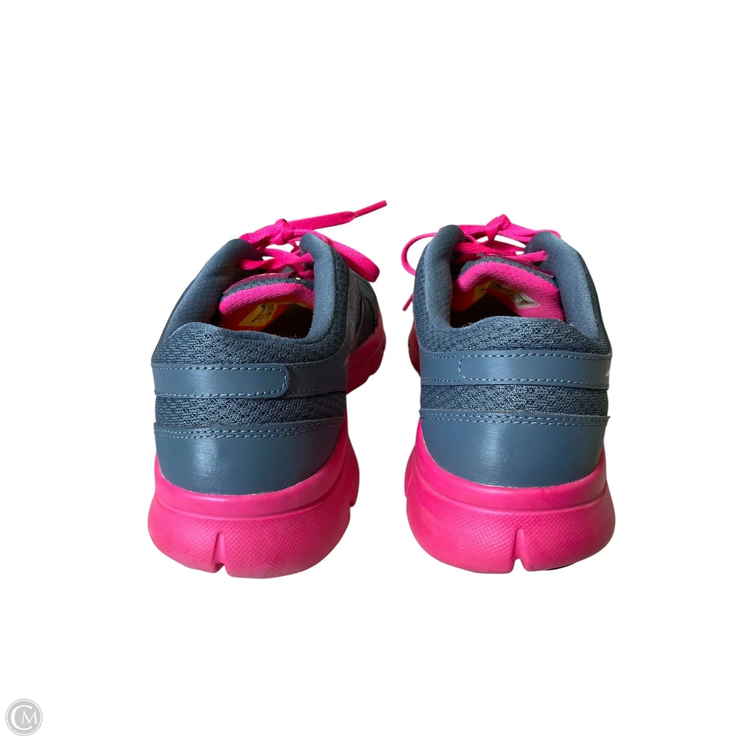 Shoes Athletic By Nike In Grey & Pink, Size: 9.5