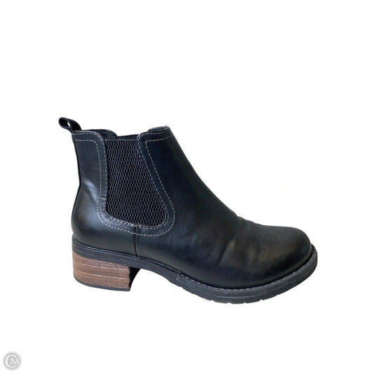 Boots Ankle Heels By Eastland In Black, Size: 7