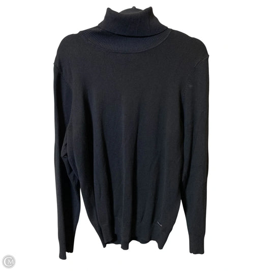 Sweater By Calvin Klein In Black, Size: Xl