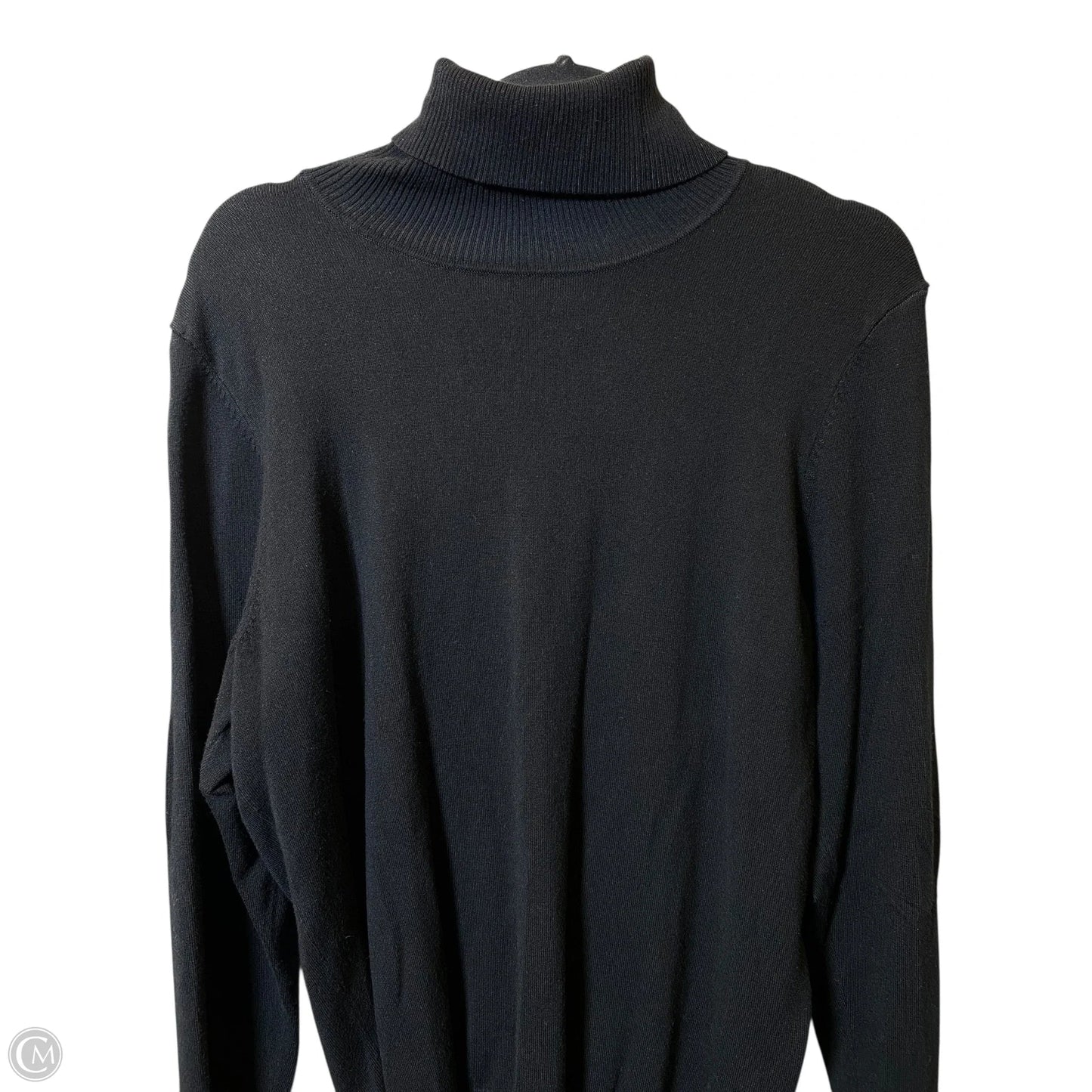 Sweater By Calvin Klein In Black, Size: Xl