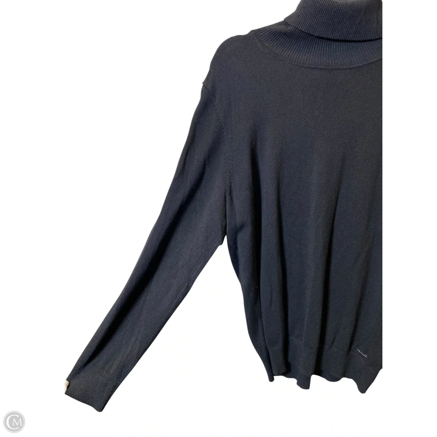 Sweater By Calvin Klein In Black, Size: Xl