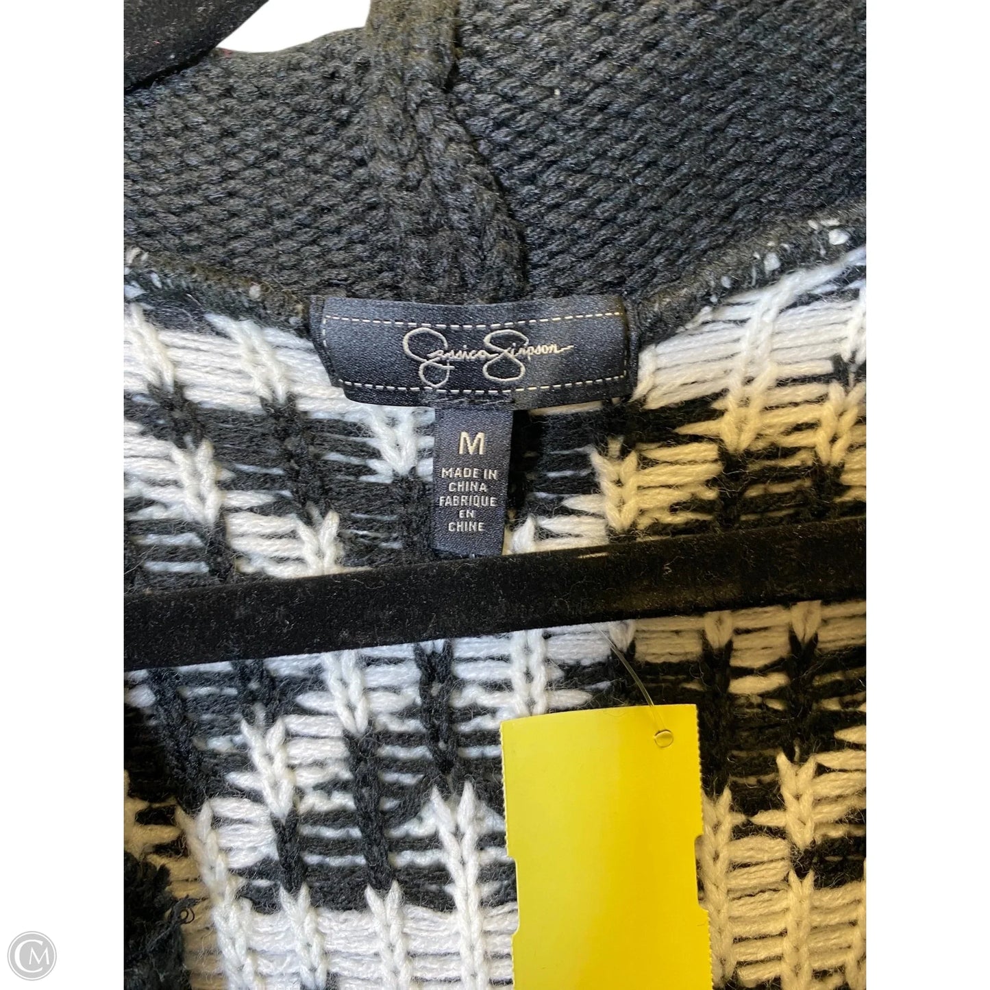 Vest Other By Jessica Simpson In Black & White, Size: M