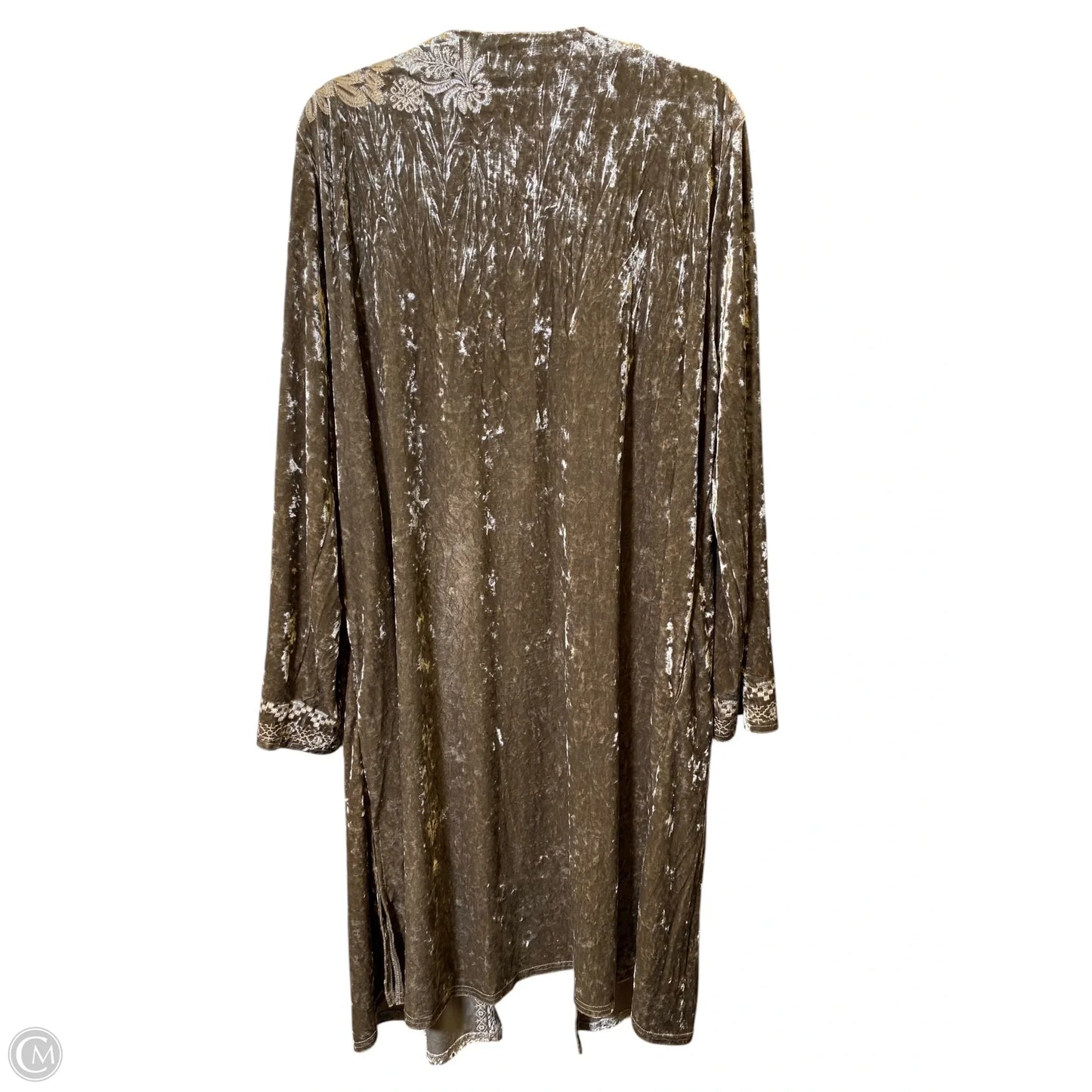 Cardigan By Andree By Unit In Brown, Size: 1x