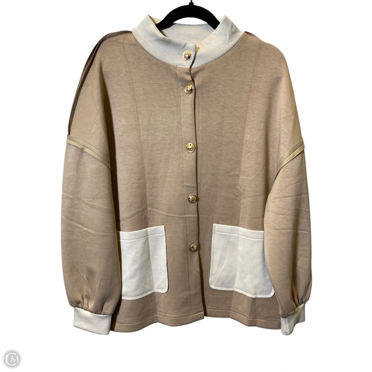 Jacket Other By Clothes Mentor In Beige, Size: S