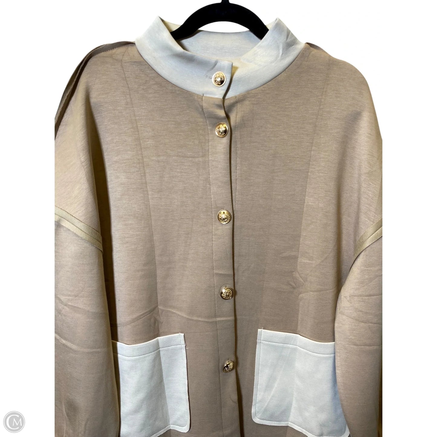 Jacket Other By Clothes Mentor In Beige, Size: S