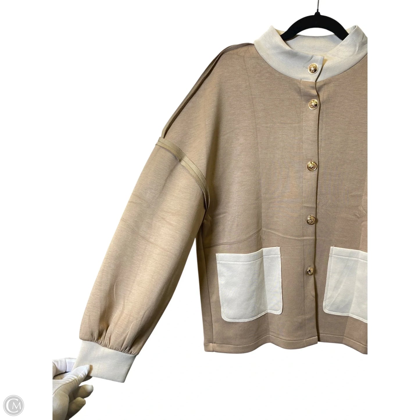 Jacket Other By Clothes Mentor In Beige, Size: S