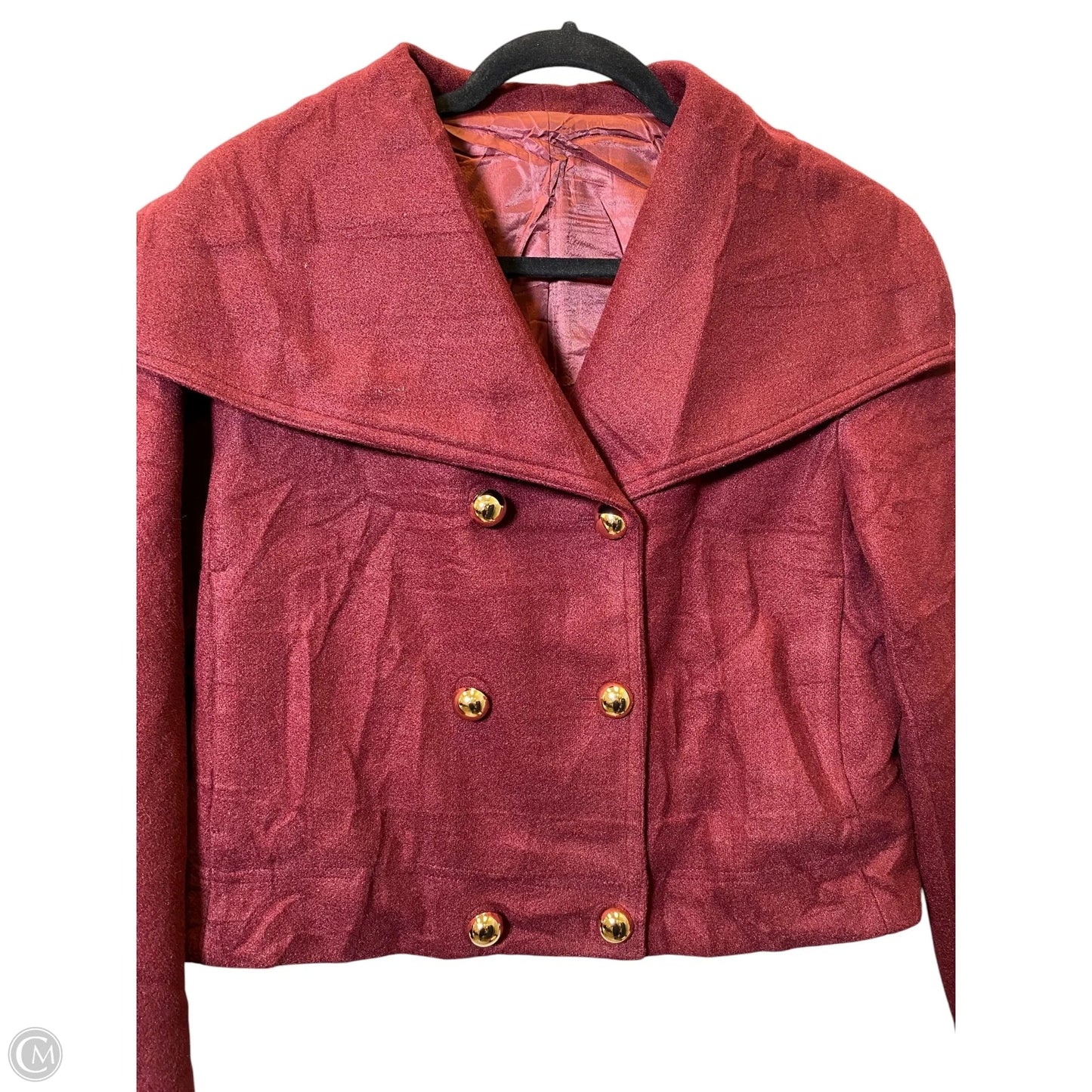 Jacket Other By Clothes Mentor In Maroon, Size: M