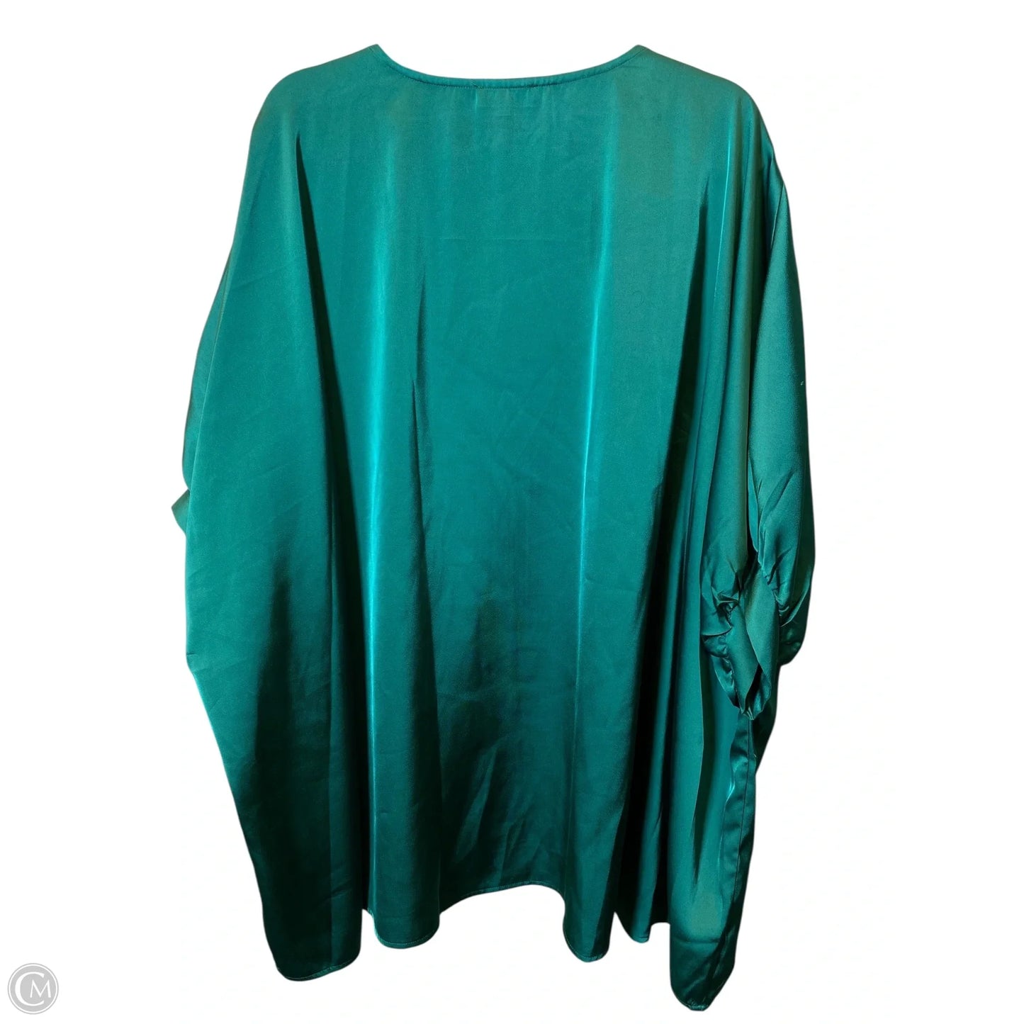 Top Short Sleeve By Entro In Green, Size: 2x