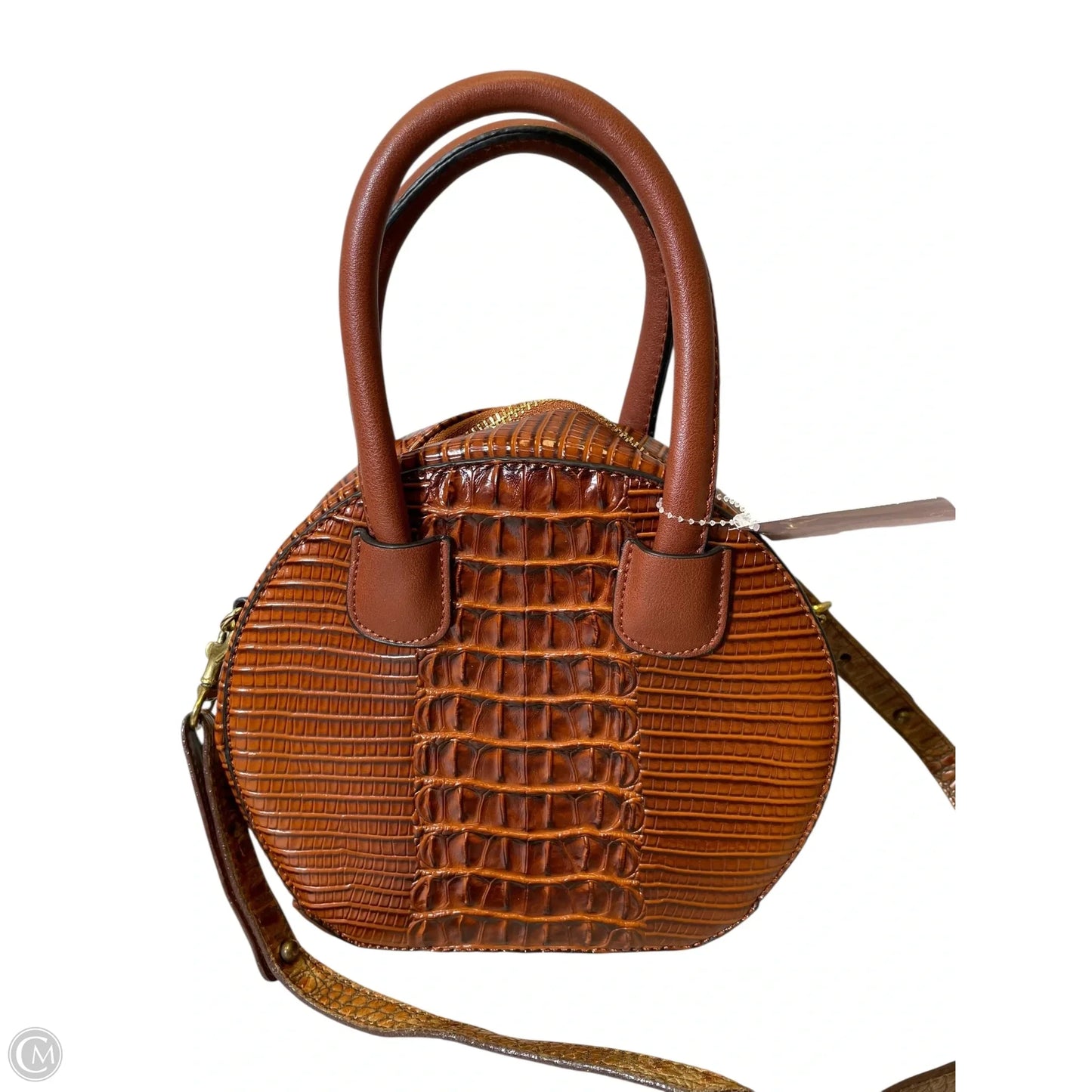 Handbag Leather By Cmc, Size: Small