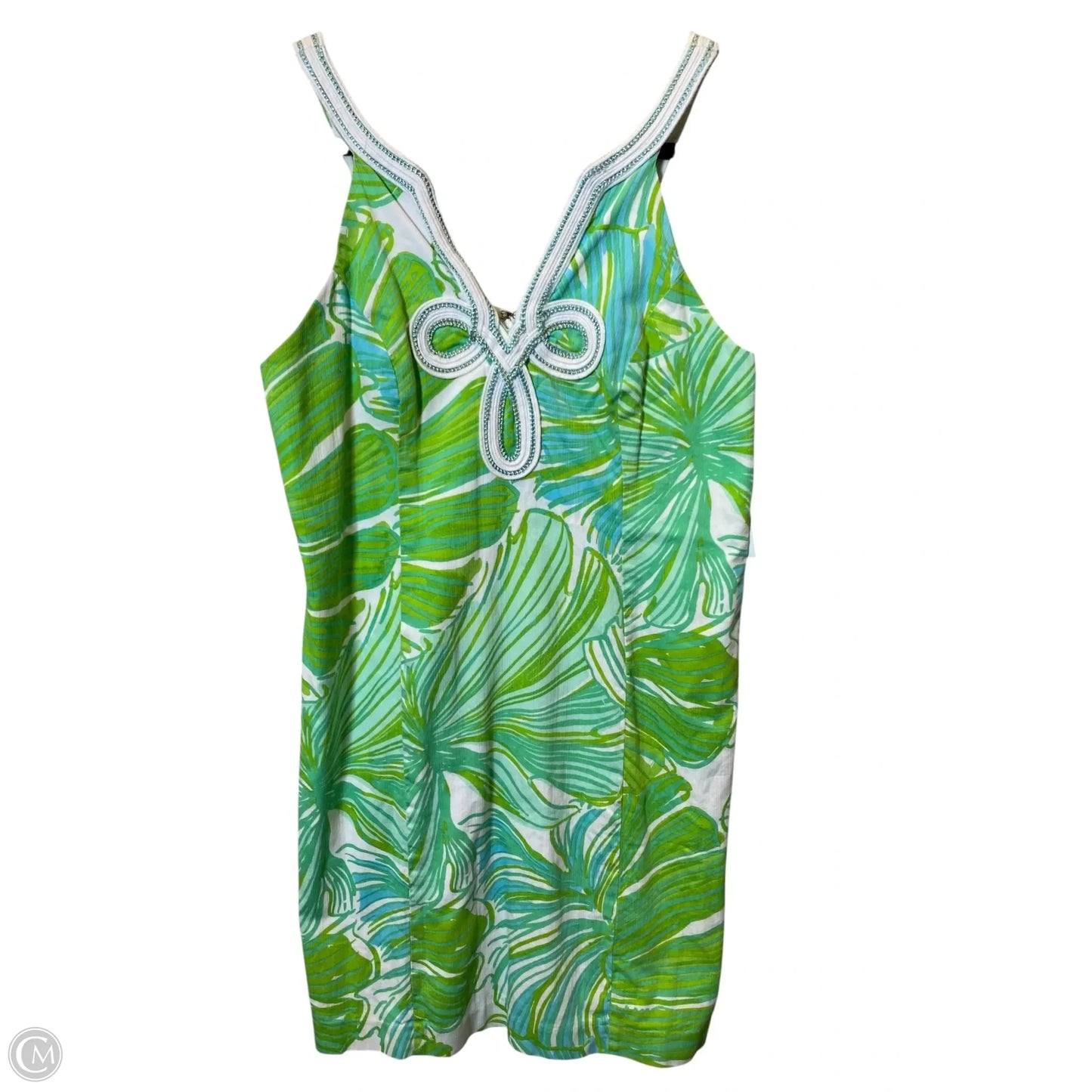 Dress Designer By Lilly Pulitzer In Green, Size: L