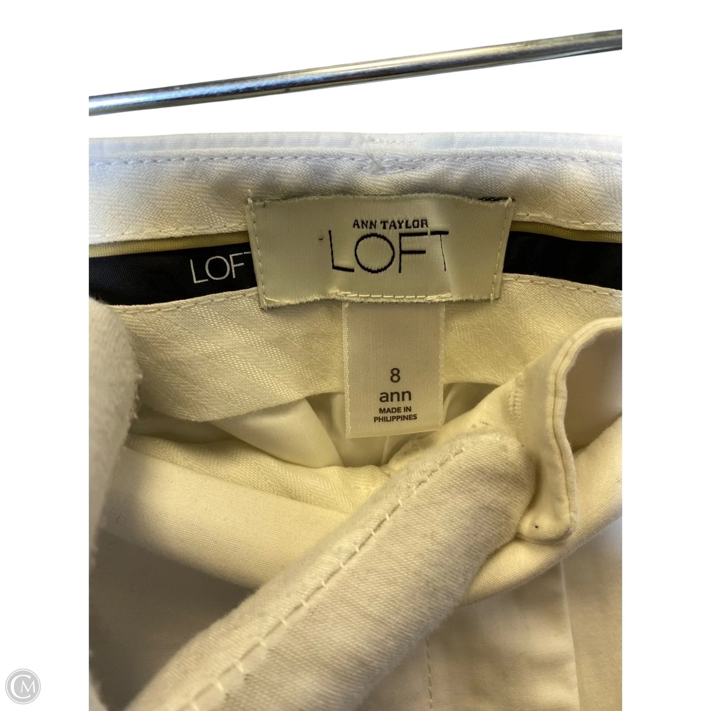 Pants Dress By Loft In White, Size: 8