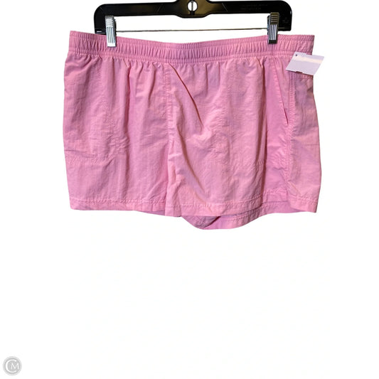 Athletic Shorts By Columbia In Pink, Size: L