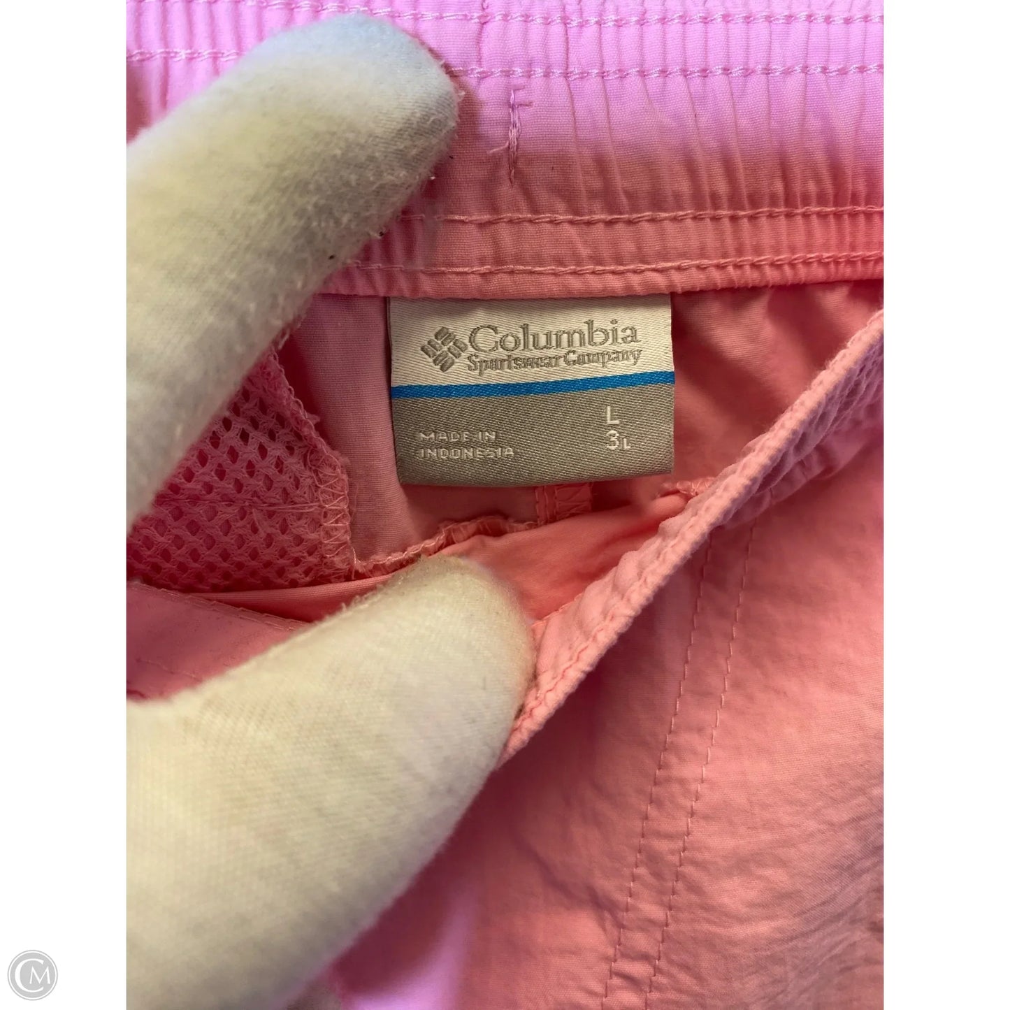 Athletic Shorts By Columbia In Pink, Size: L