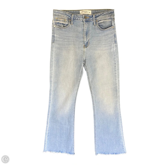 Jeans Straight By Just Black In Blue Denim, Size: 4