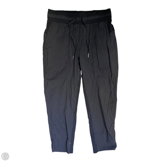 Athletic Pants By Lululemon In Black, Size: 8