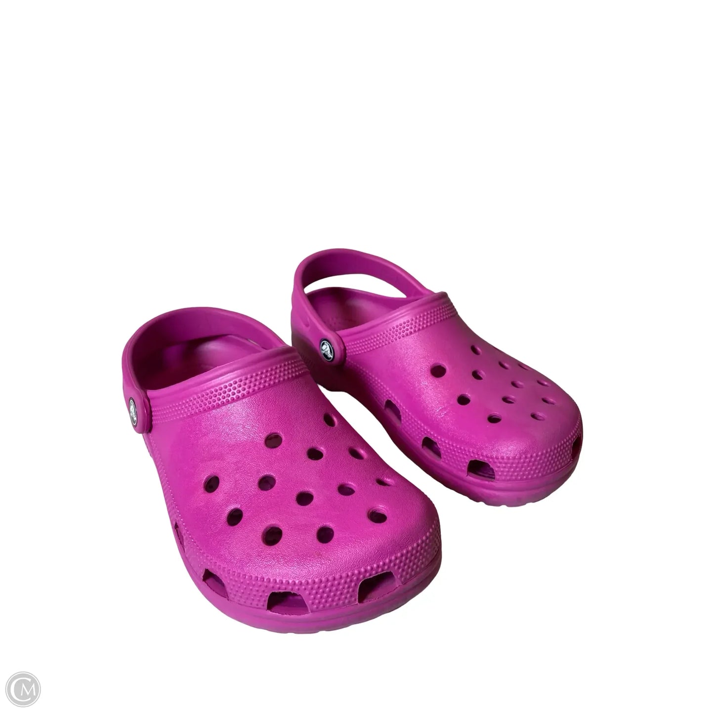 Shoes Flats By Crocs In Purple, Size: 6