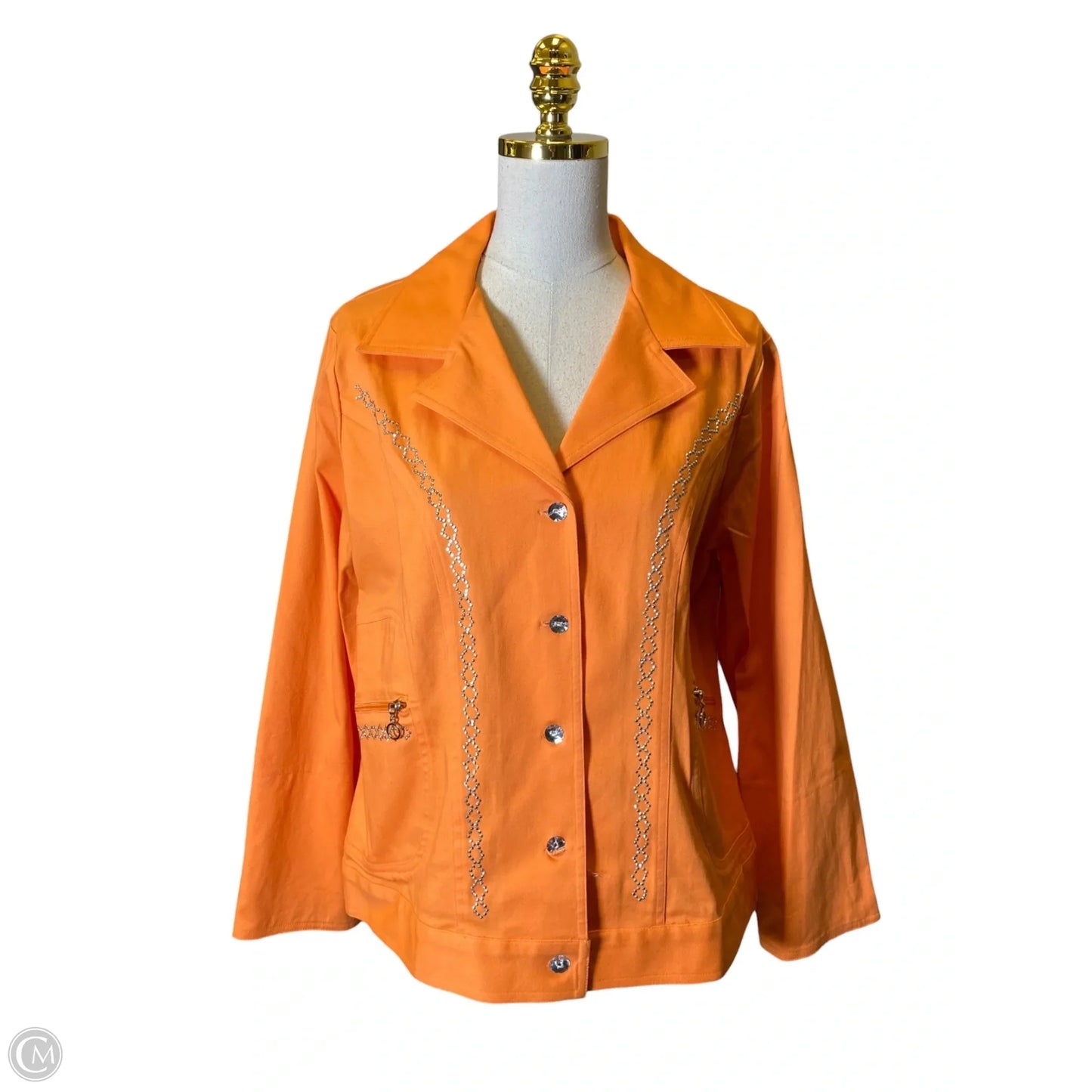 Jacket Other By Clothes Mentor In Orange, Size: M
