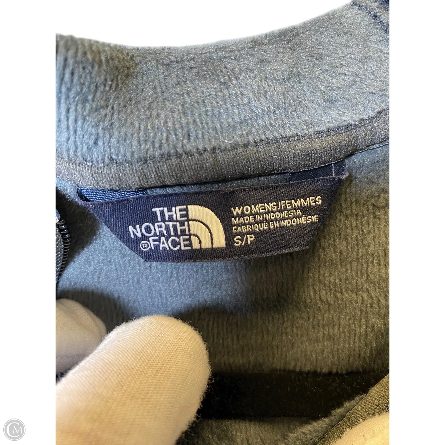 Athletic Jacket By The North Face In Grey, Size: S