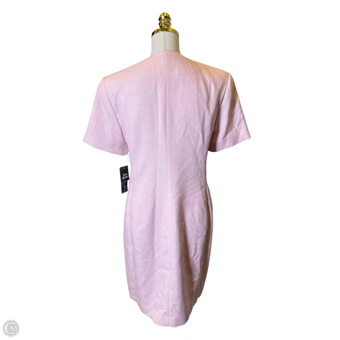 Dress Casual Midi By Kasper In Pink, Size: 14p
