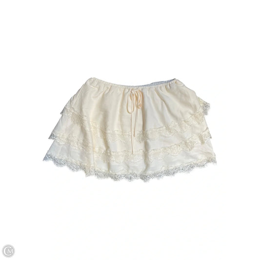 Skirt Midi By Baevely In Cream, Size: M