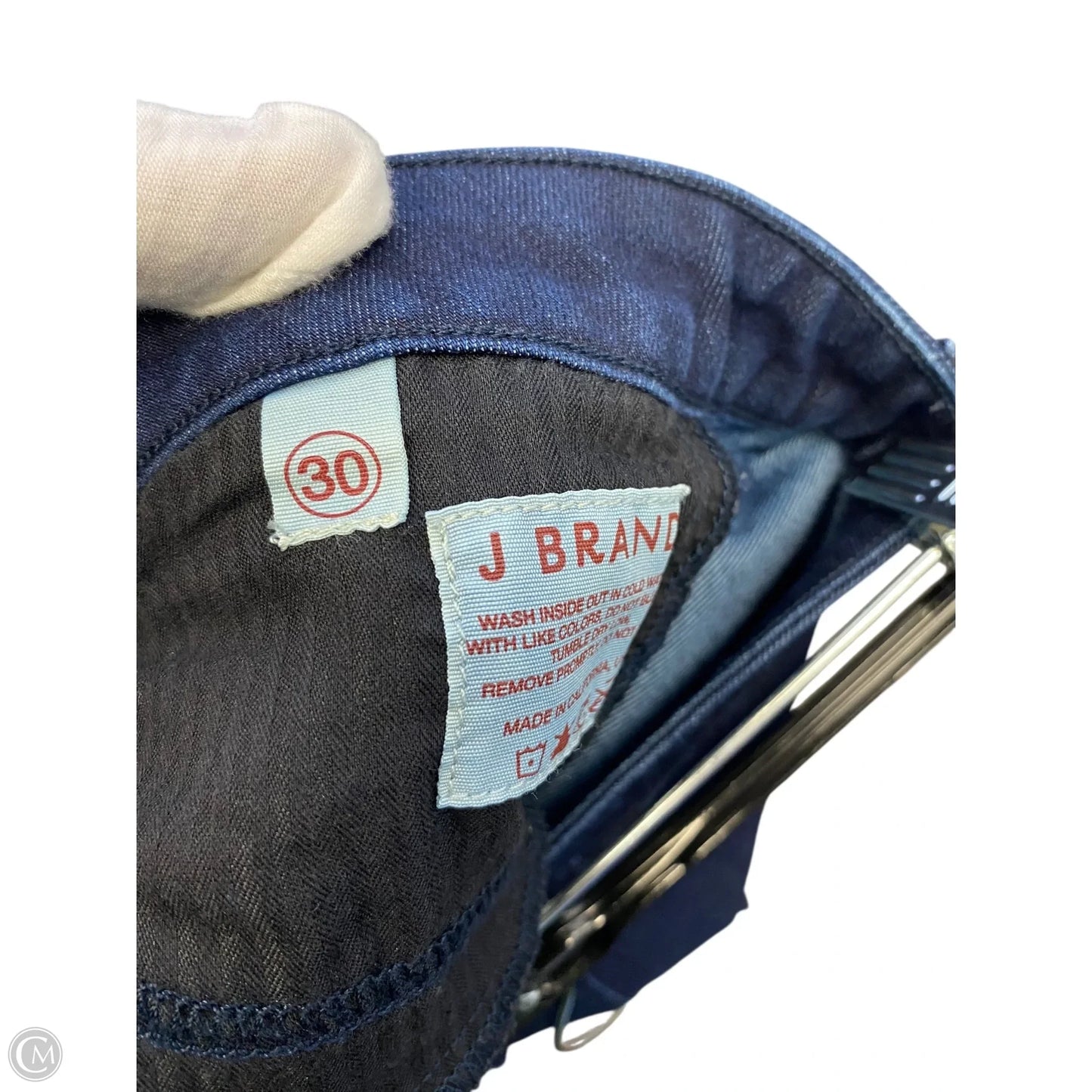 Jeans Flared By J Brand In Blue Denim, Size: 30