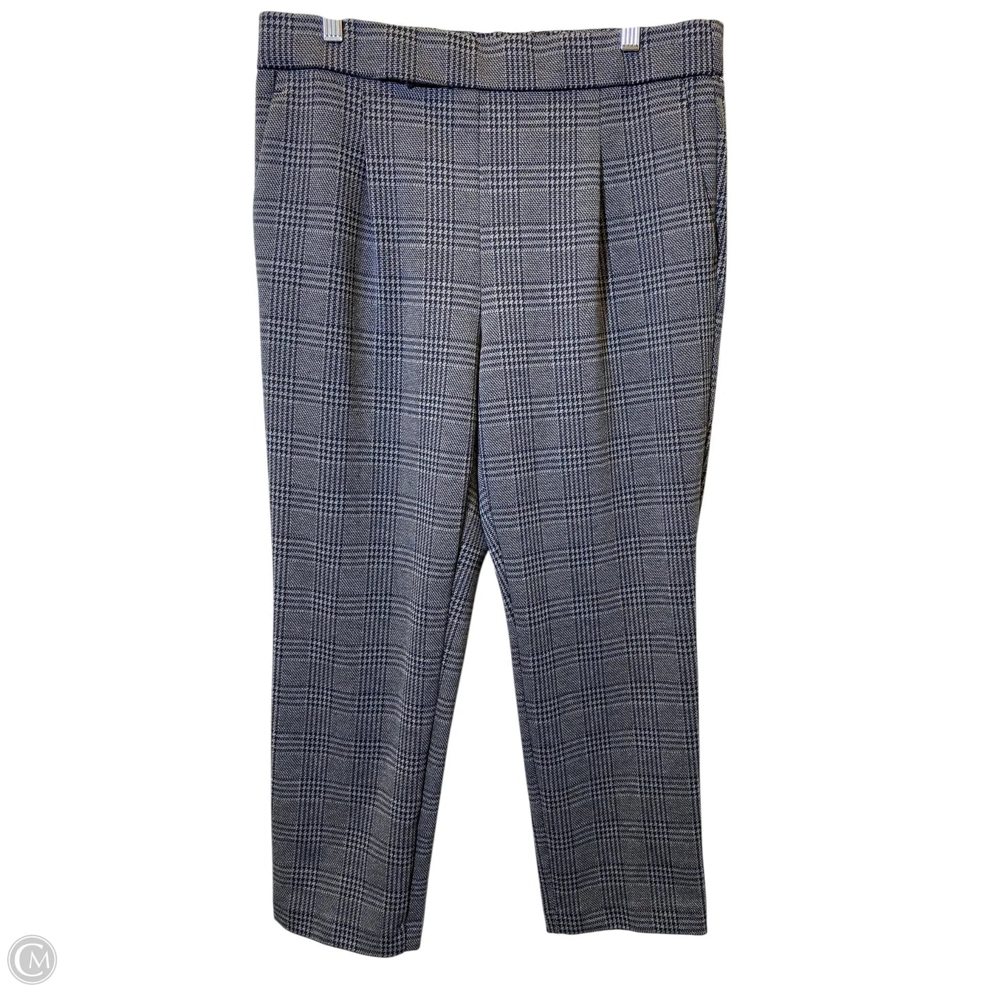 Pants Dress By Ann Taylor In Plaid Pattern, Size: L