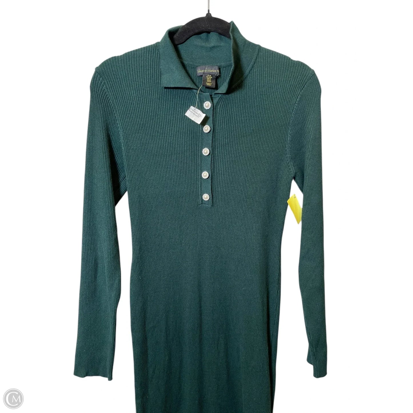 Dress Casual Maxi By House Of Harlow In Green, Size: M