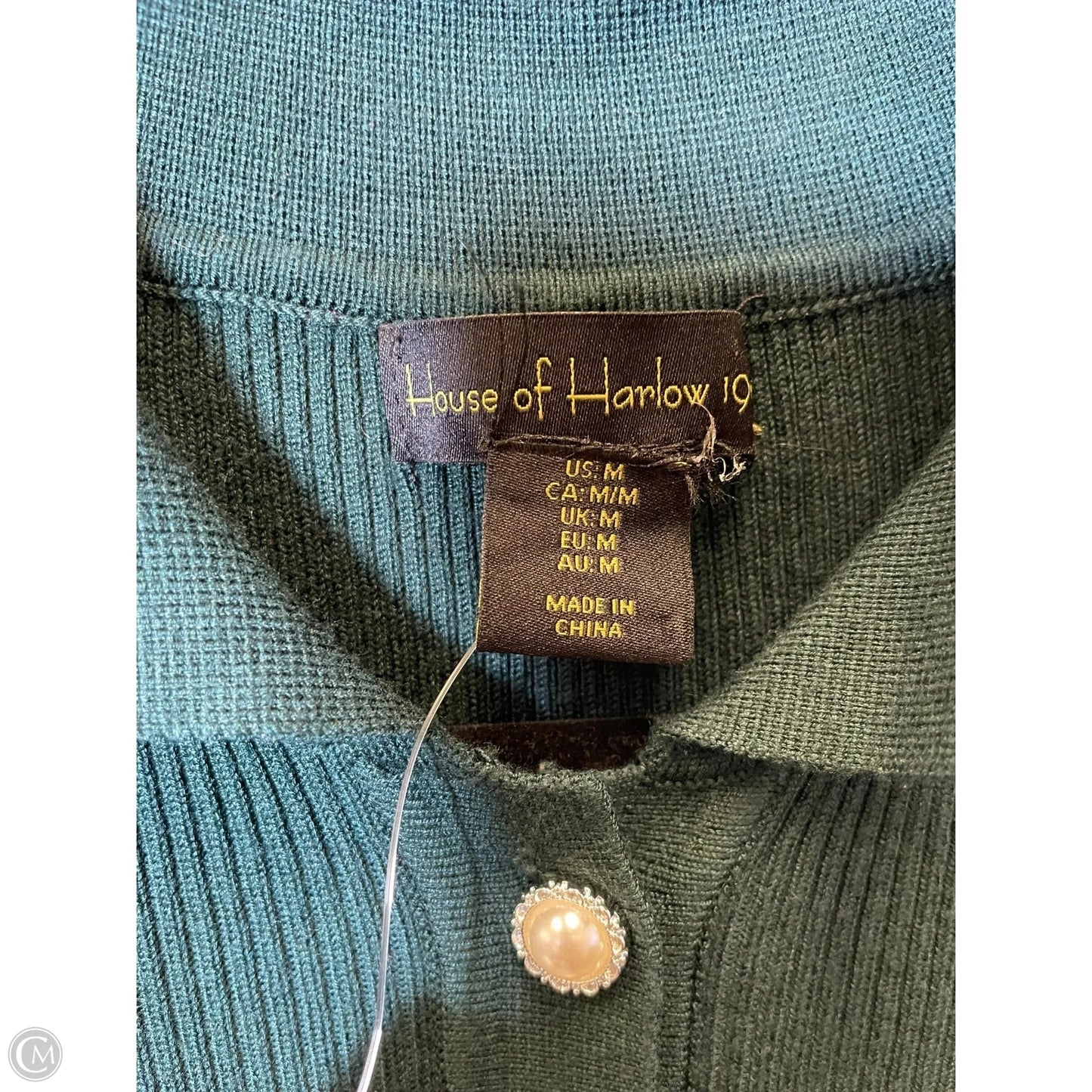 Dress Casual Maxi By House Of Harlow In Green, Size: M