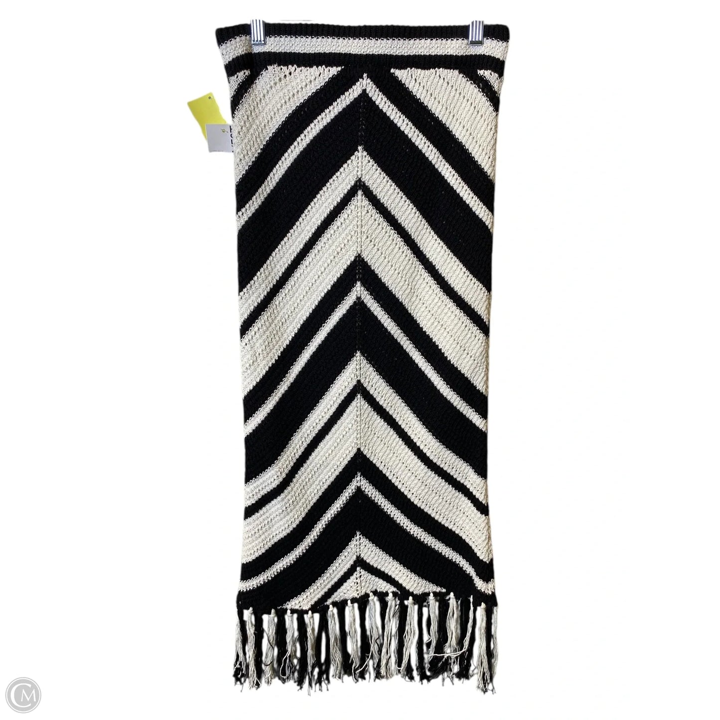 Skirt Maxi By Nine West In Black & White, Size: S