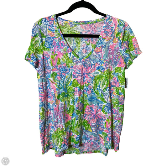 Top Sleeveless Designer By Lilly Pulitzer In Multi-colored, Size: M