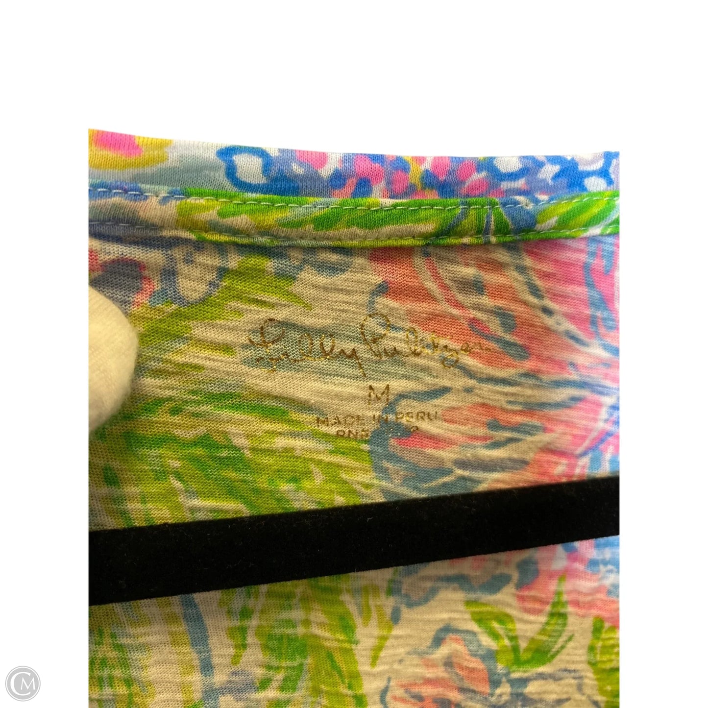 Top Sleeveless Designer By Lilly Pulitzer In Multi-colored, Size: M