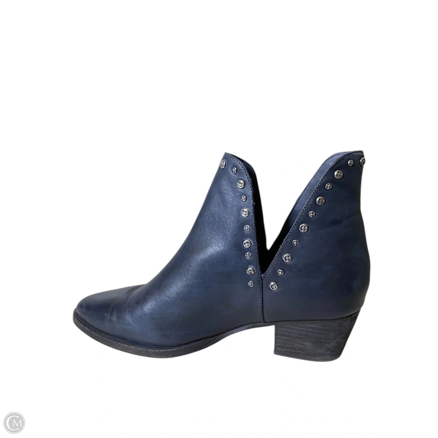 Boots Ankle Heels By Free People In Navy, Size: 9